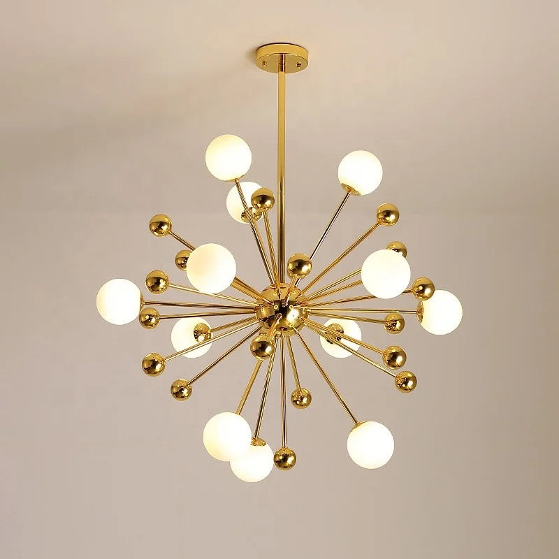 Lightigious™ - 18 Heads Globe Chandelier (Gold, G9 Bulbs)