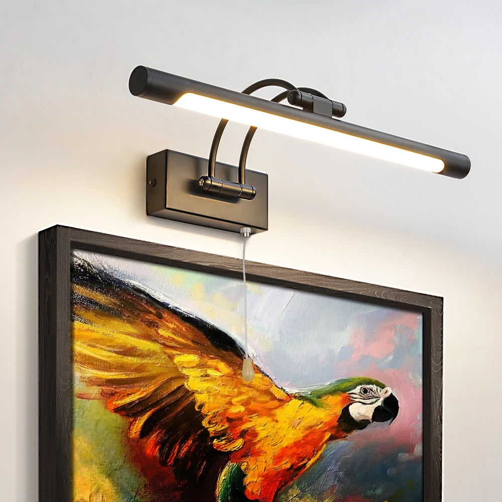 Lightigious™ - Black Picture Light (2835 LED Strip, Modern Elegance)