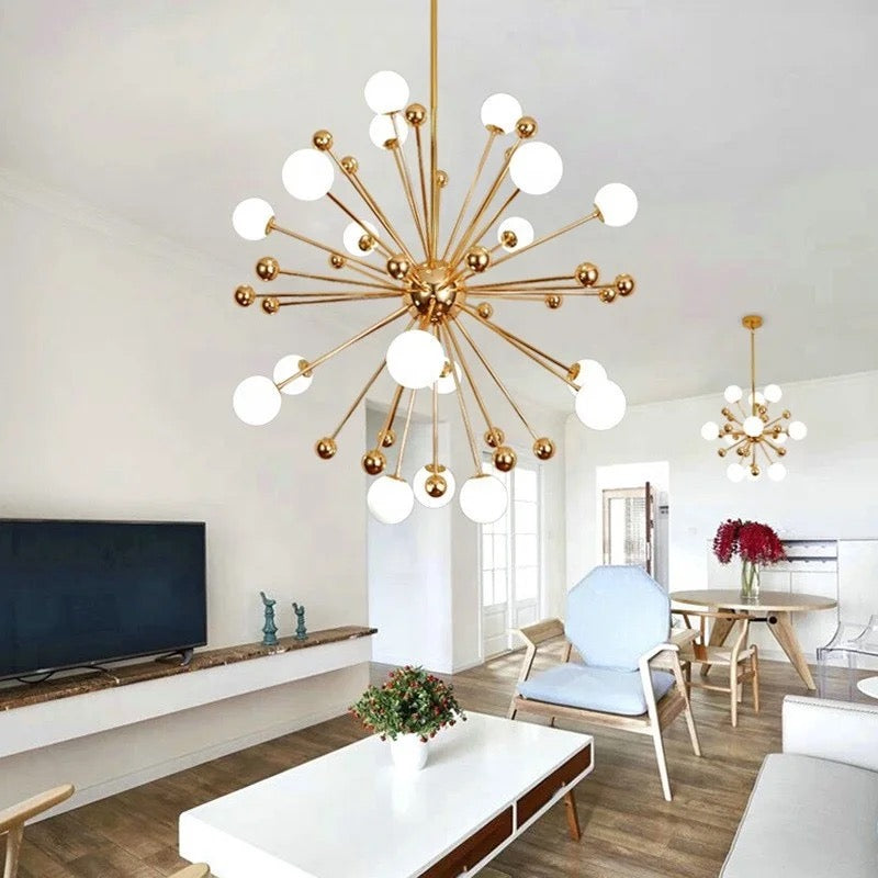 Lightigious™ - 18 Heads Globe Chandelier (Gold, G9 Bulbs)