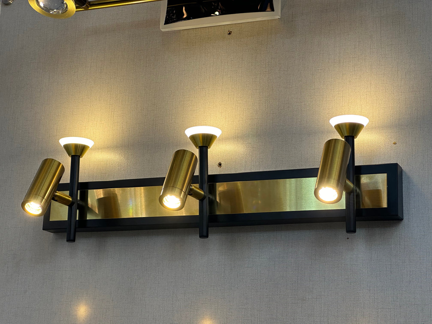 Lightigious™ - Black Golden COB Vanity Light (Sleek Design, Warm White)