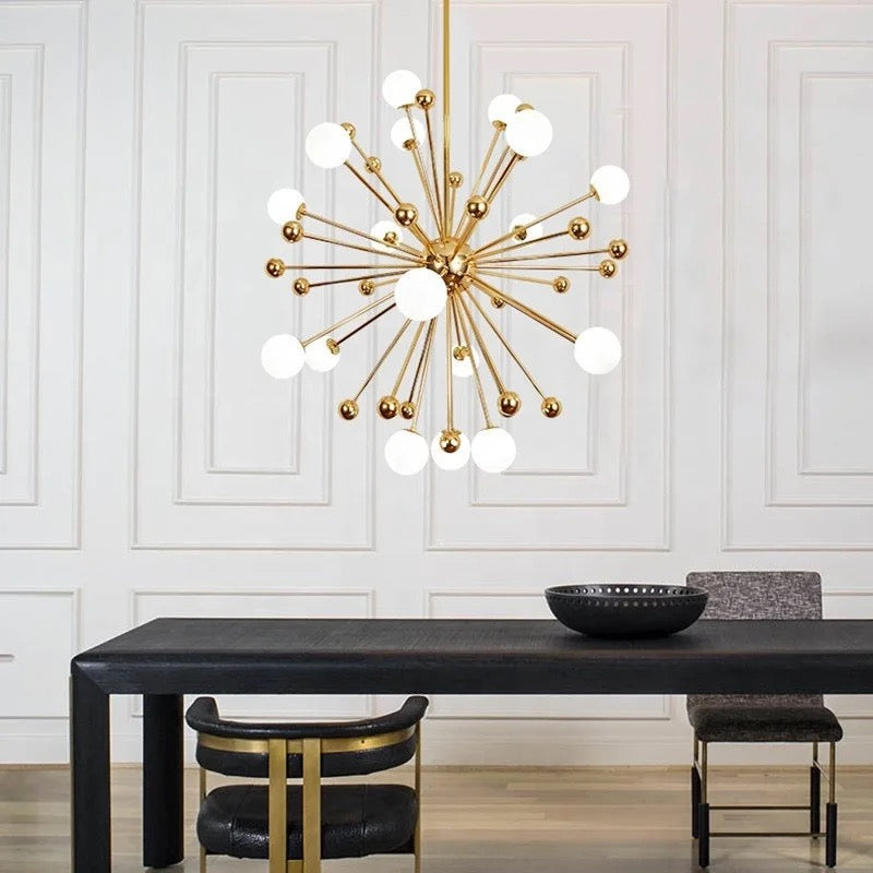 Lightigious™ - 18 Heads Globe Chandelier (Gold, G9 Bulbs)
