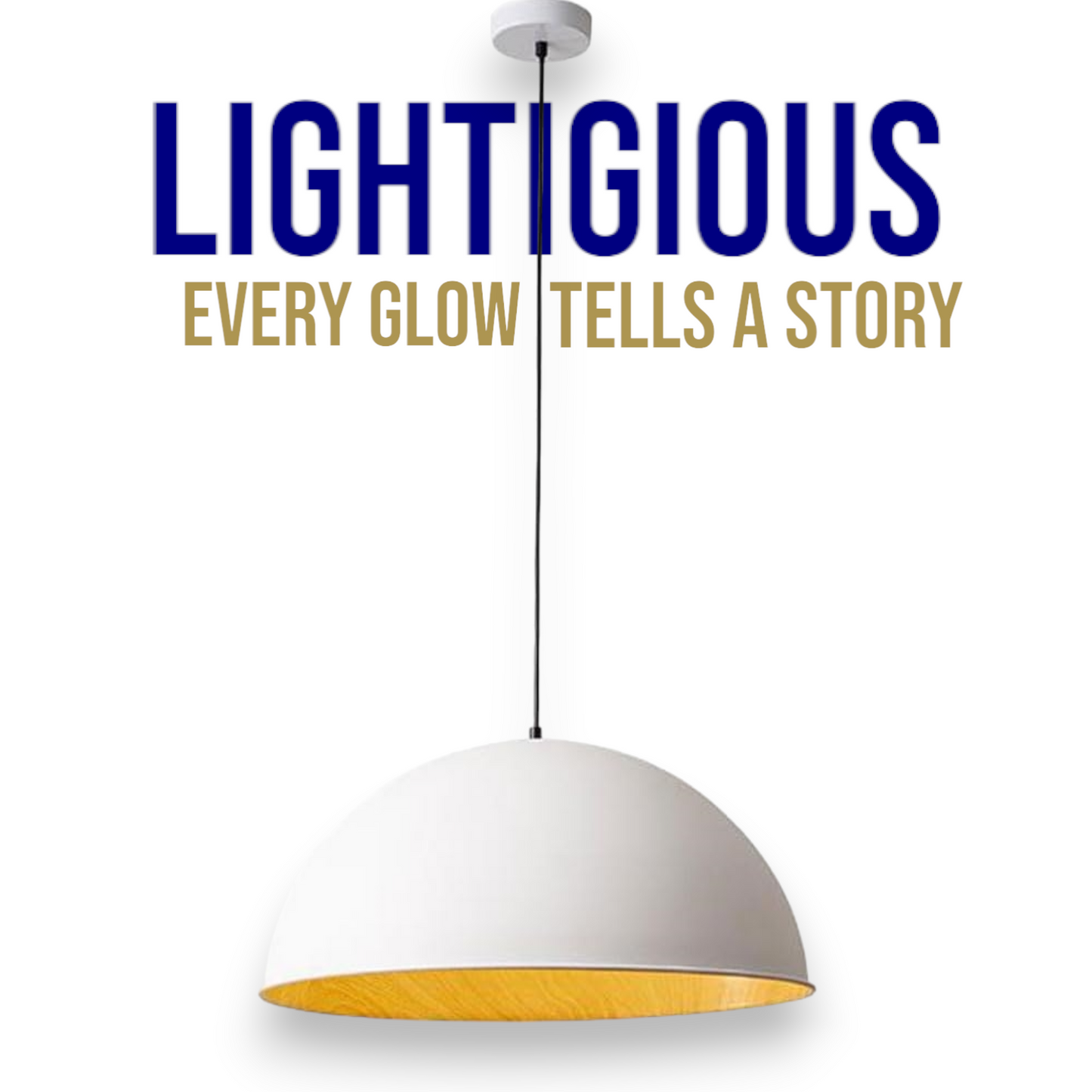 Lightigious™ - Bowl Hanging Light For Home Decor.
