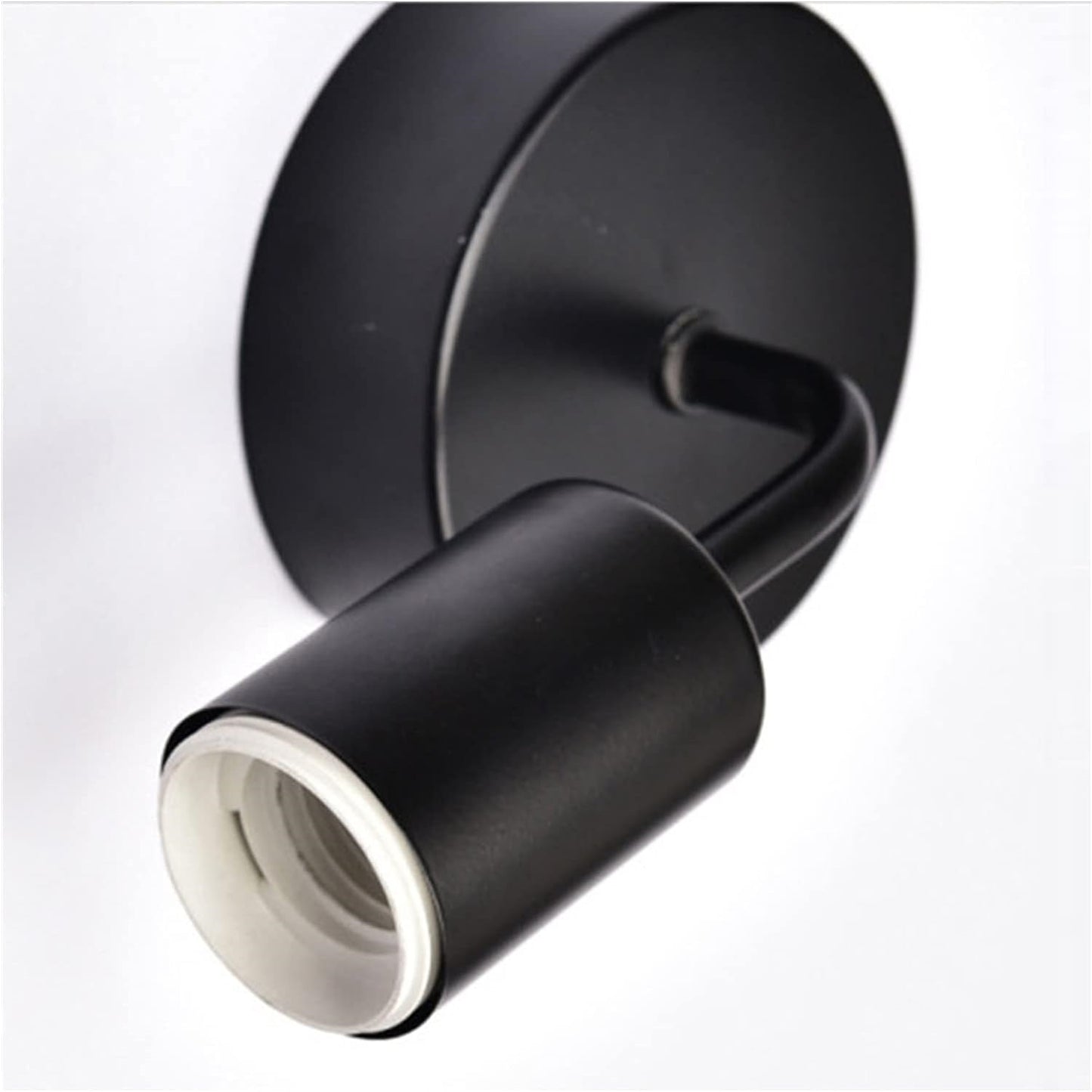 Lightigious™ - Black Antique Metal Wall Light with E27 Bulb Holder