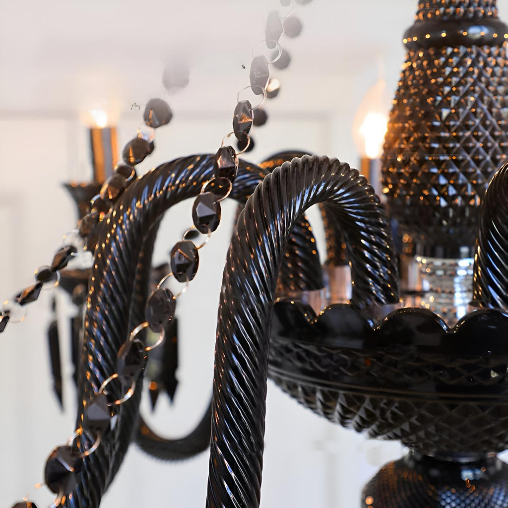 Lightigious™ – Black Baccarat Luxury Crystal Chandelier