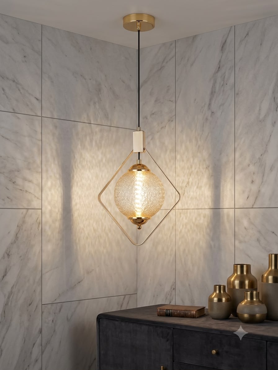 Lightigious™ -  Celestial Geo-Sphere Hanging Light