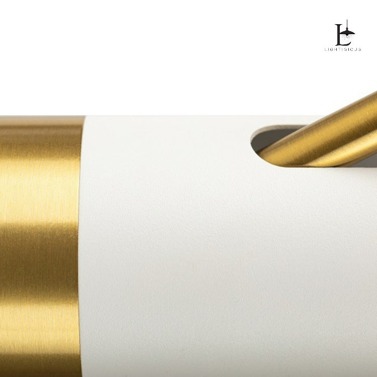 Lightigious™ – White Movable Cylinder Pendant Light