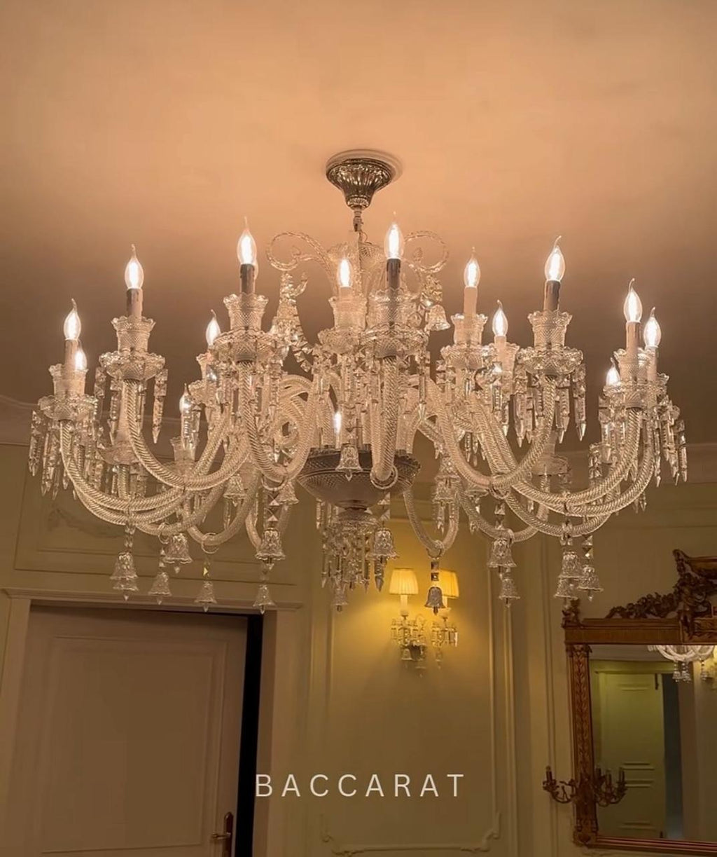 Lightigious™ – Luxury White Baccarat  Crystal Chandelier