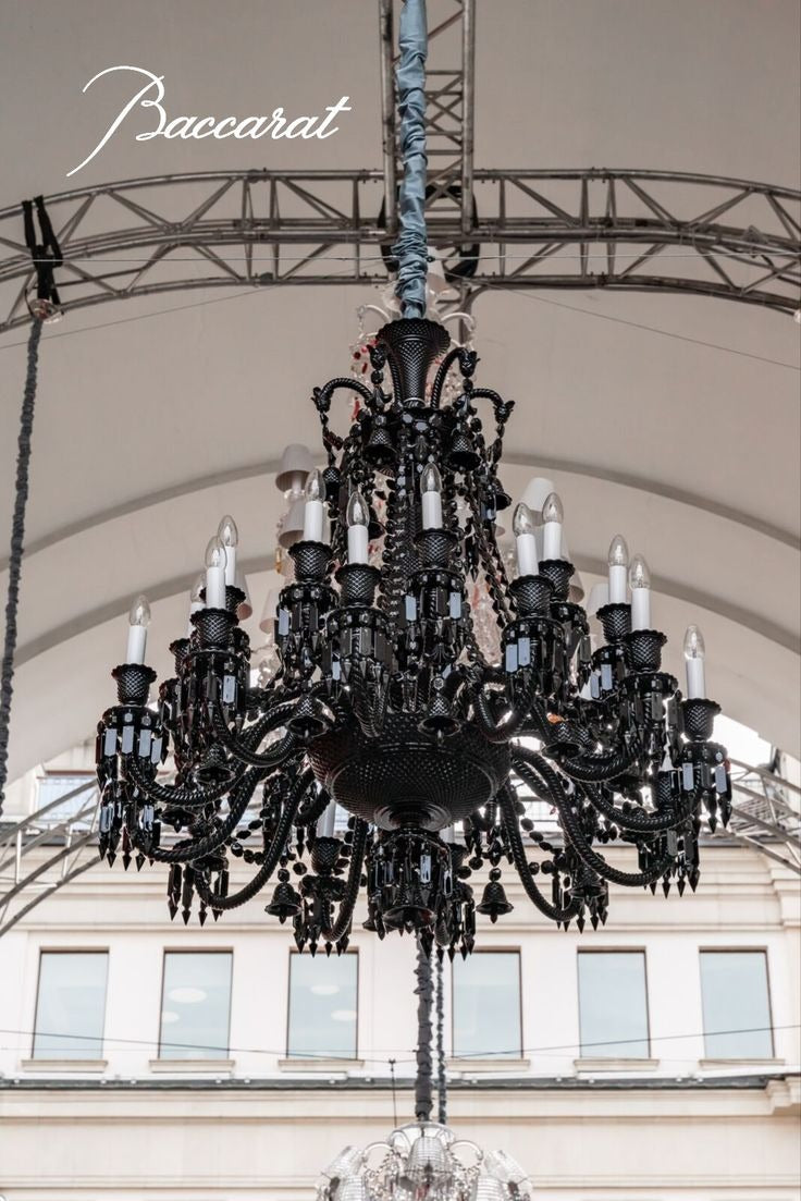 Lightigious™ – Black Baccarat Luxury Crystal Chandelier