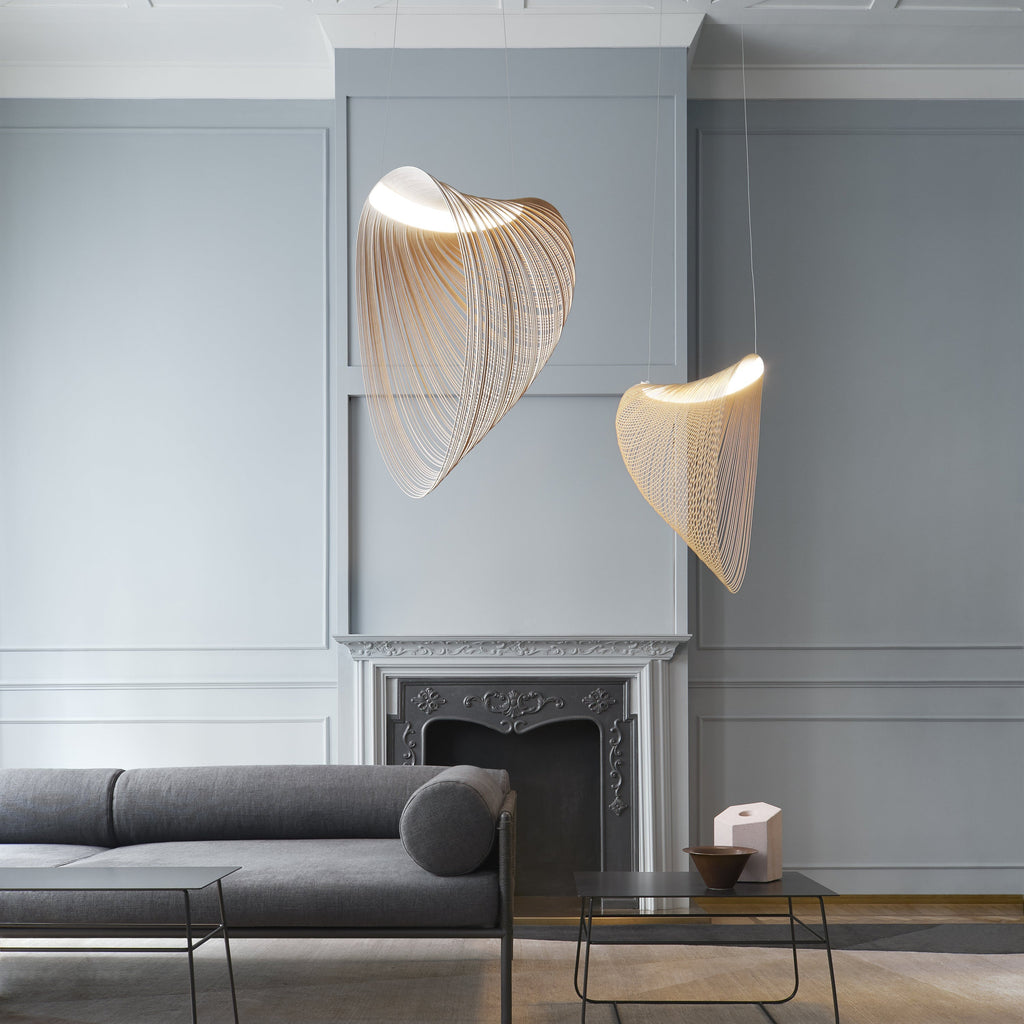 Lightigious™ Halo Drift Designer Chandelier – Sculptural Ambient Lighting