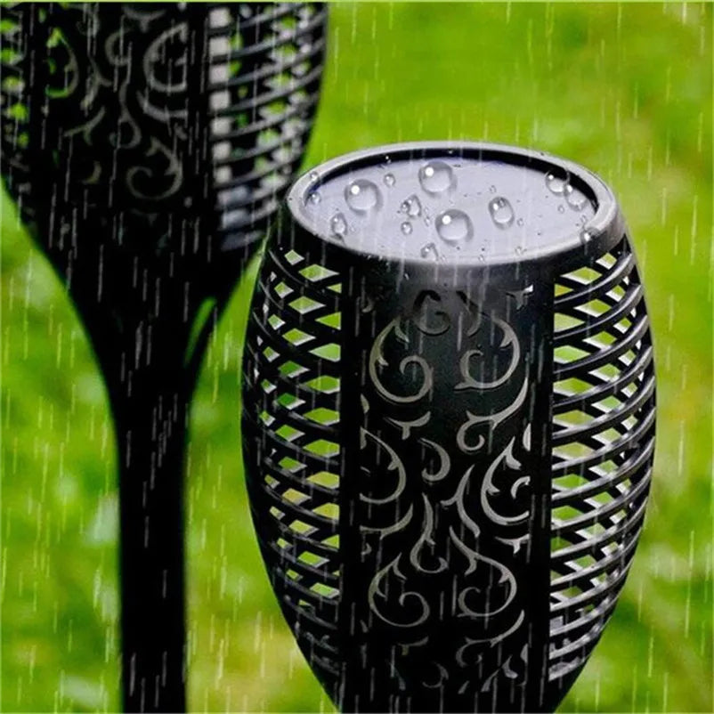 Lightigious™ - Solar Flame Flickering Torch Lamp – Waterproof LED Garden Lights