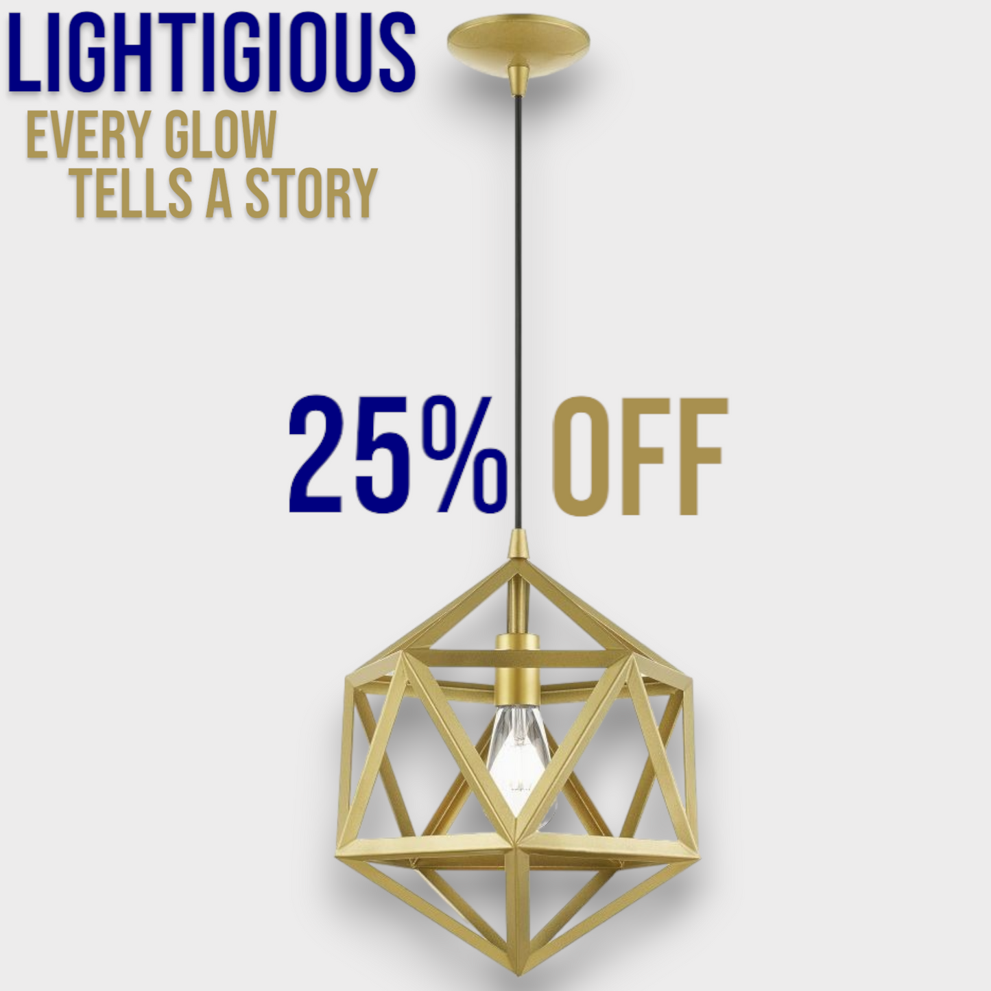 Lightigious™ - Hexagon Hanging Ceiling Light For Home Decor