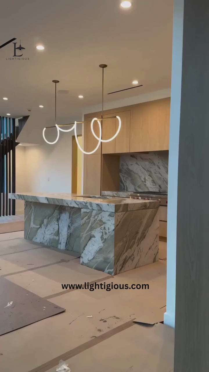 Lightigious™ – Nordic Minimalist Iron LED Pendant Light