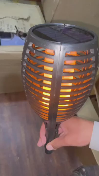 Lightigious™ - Solar Flame Flickering Torch Lamp – Waterproof LED Garden Lights