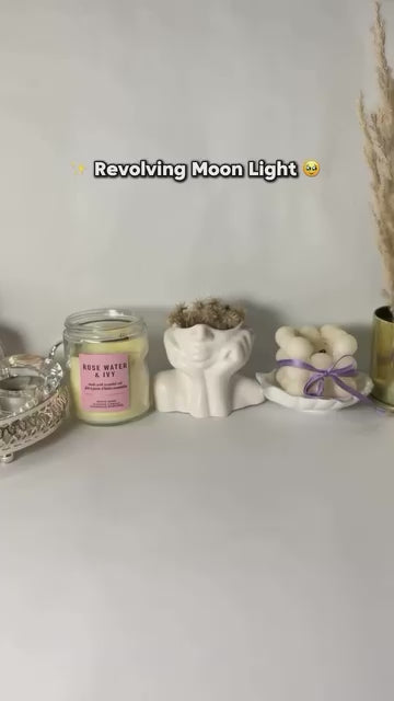 Lightigious™ –  Imported 3D Crystal Ball Lamp with Rotating Base