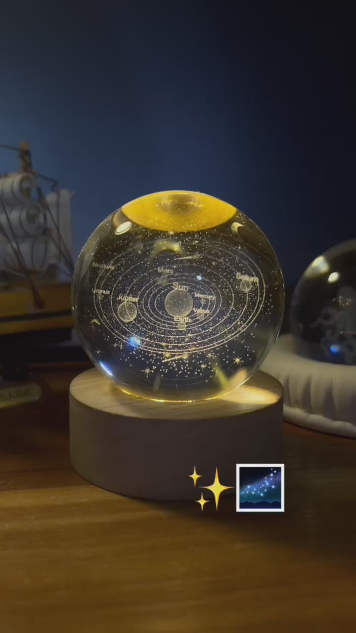 Lightigious™- Imported 3D Crystal Ball Lamps