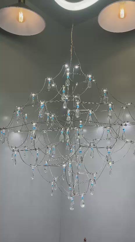 Lightigious™ – Skyfall Modern Crystal Chandelier
