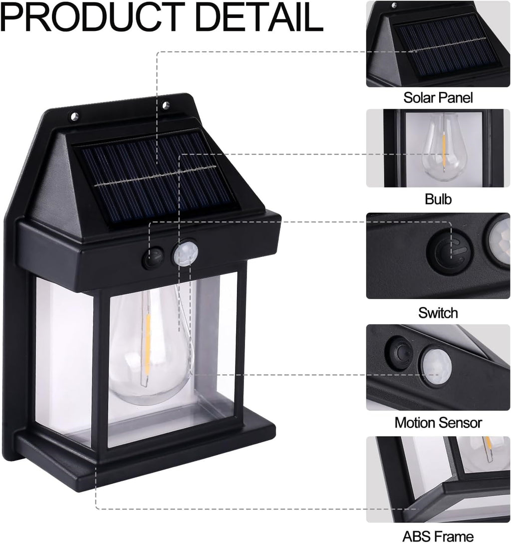 Lightigious™ - Solar LED Waterproof Wall Light with Sensor