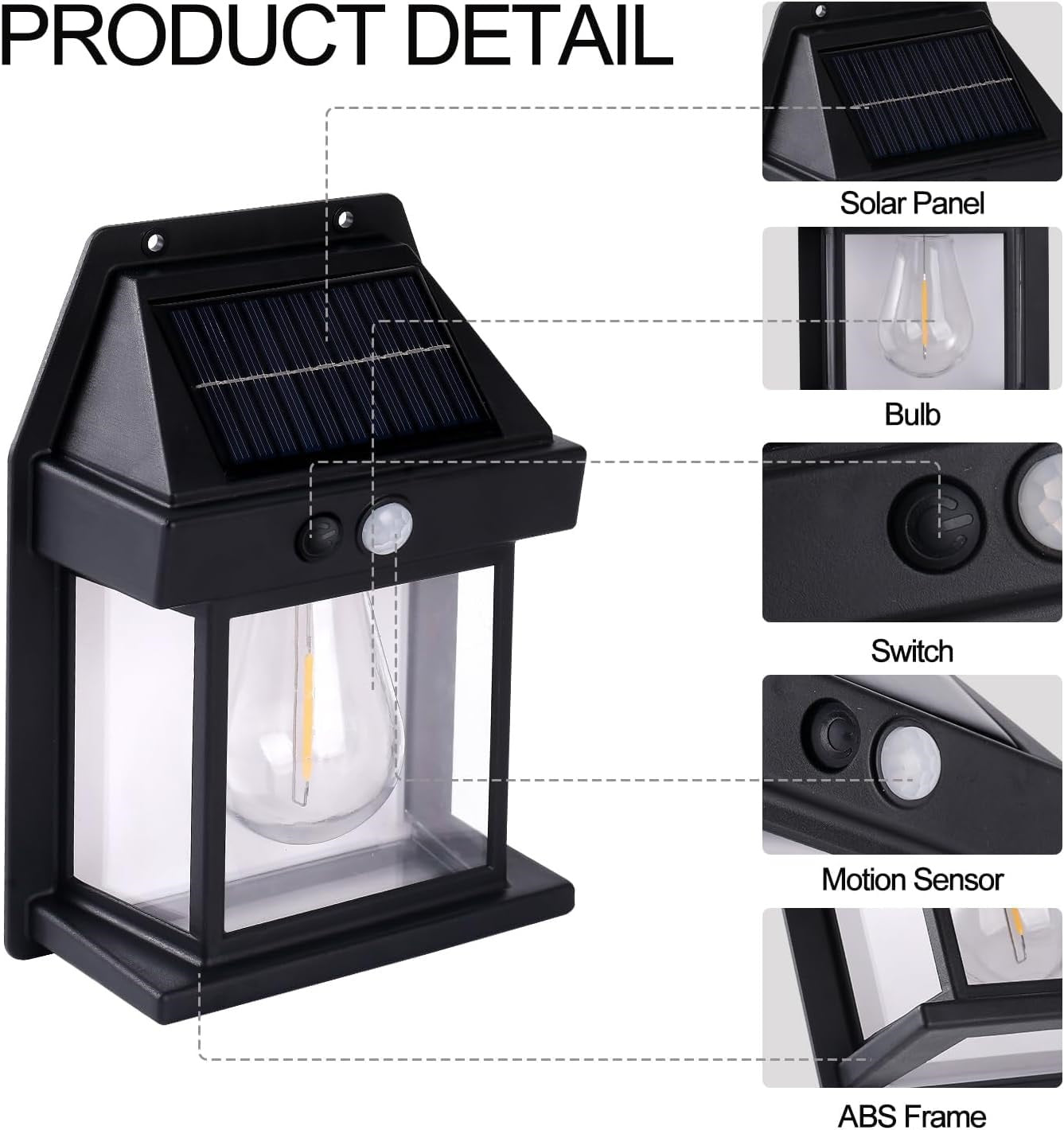 Lightigious™ - Solar LED Waterproof Wall Light with Sensor