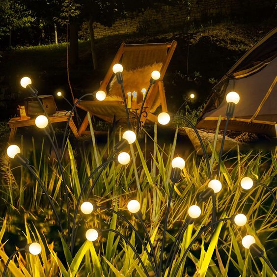 Lightigious™ - Set of 6 Solar Firefly Garden Lights