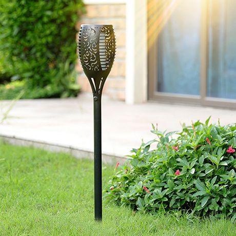Lightigious™ - Solar Flame Flickering Torch Lamp – Waterproof LED Garden Lights