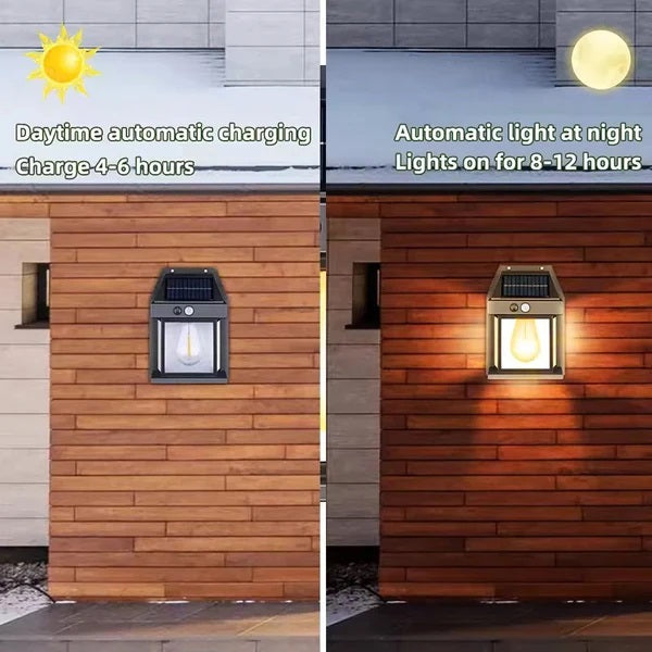 Lightigious™ - Solar LED Waterproof Wall Light with Sensor