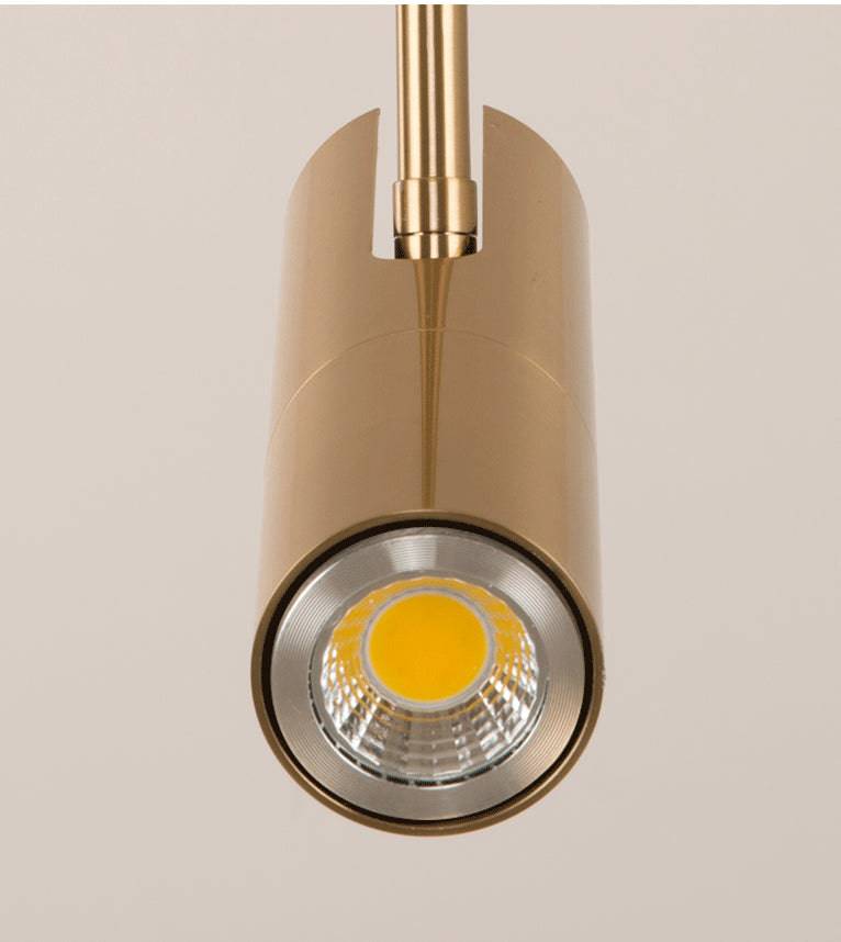 Lightigious™ – Golden Movable Cylinder Pendant Light