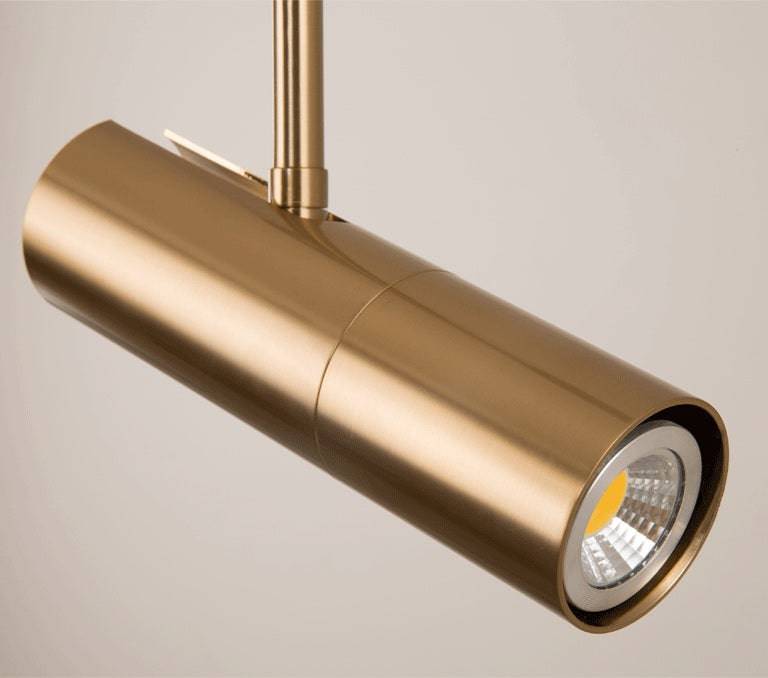 Lightigious™ – Golden Movable Cylinder Pendant Light